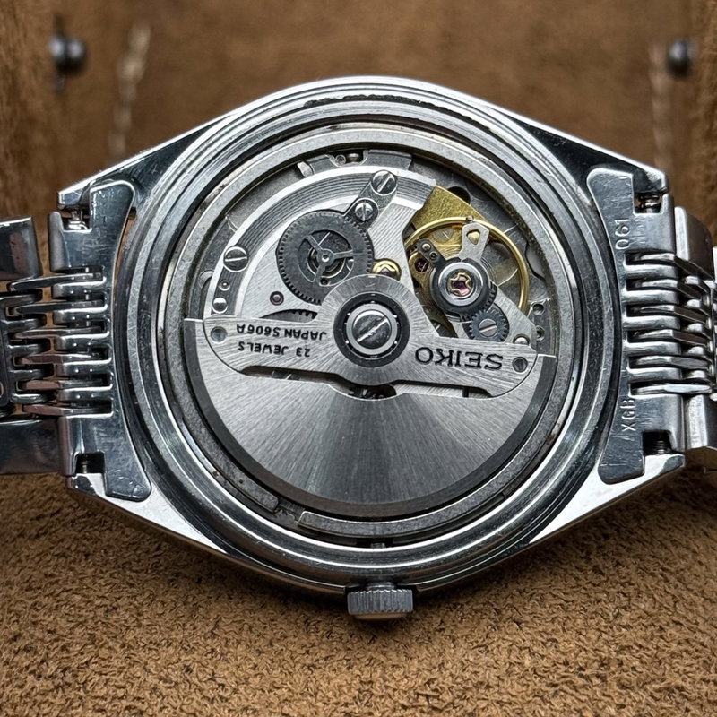 Seiko Seiko - Lord Matic "Green Starburst Dial" 褪影 (Tai’ei) – Faded Shadow - No Reserve Price - 5606-7260 - Men - 1972 vintage watch - image 19