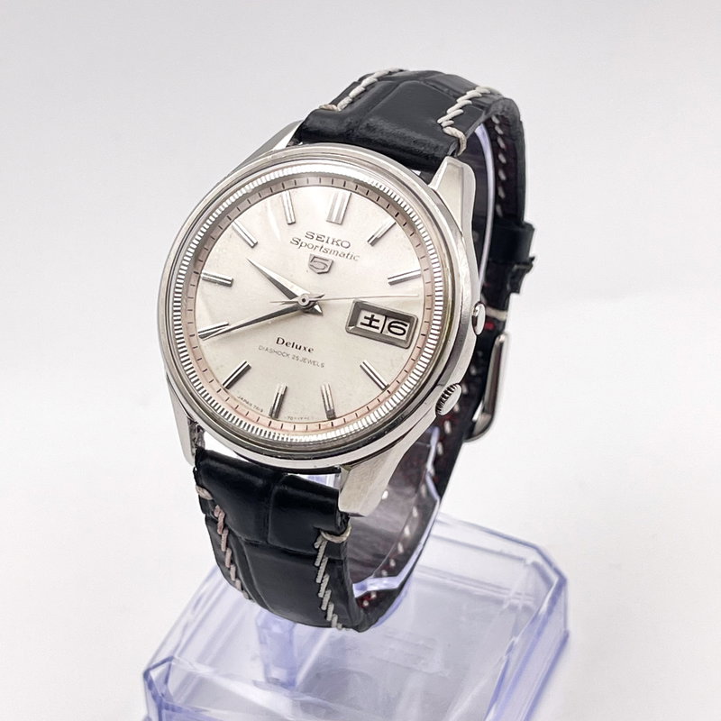 Seiko Seiko - Sportsmatic Deluxe 雅詠 (Gaei) – Elegant Verse - No Reserve Price - 7619-7010 - Men - 1966 vintage watch - image 1