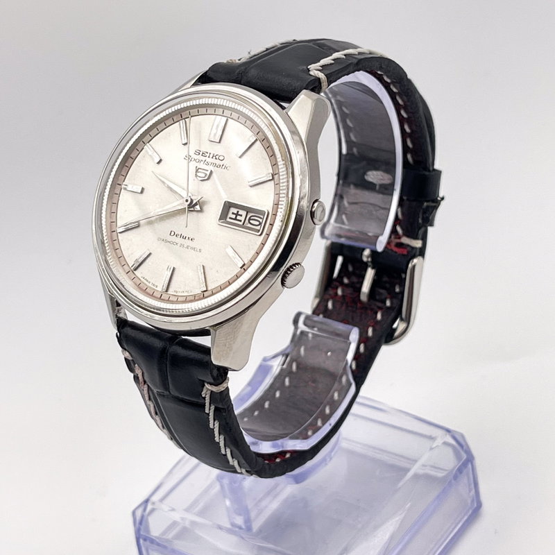 Seiko Seiko - Sportsmatic Deluxe 雅詠 (Gaei) – Elegant Verse - No Reserve Price - 7619-7010 - Men - 1966 vintage watch - image 3