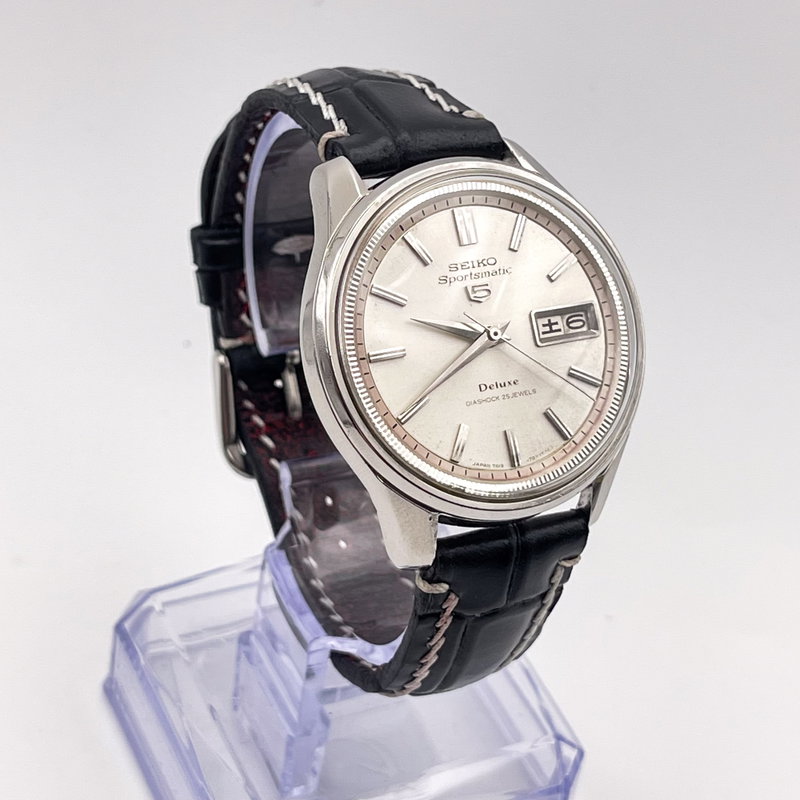 Seiko Seiko - Sportsmatic Deluxe 雅詠 (Gaei) – Elegant Verse - No Reserve Price - 7619-7010 - Men - 1966 vintage watch - image 4
