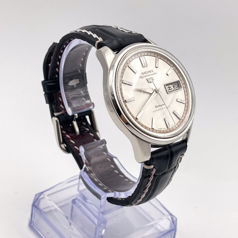 Seiko Seiko - Sportsmatic Deluxe 雅詠 (Gaei) – Elegant Verse - No Reserve Price - 7619-7010 - Men - 1966 vintage watch - image 5