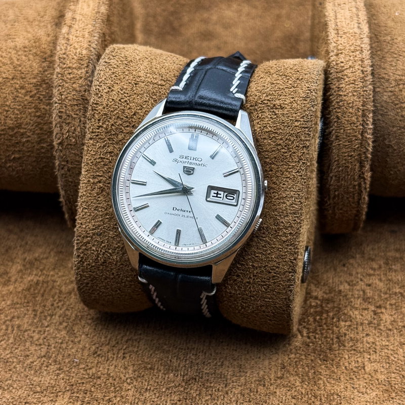 Seiko Seiko - Sportsmatic Deluxe 雅詠 (Gaei) – Elegant Verse - No Reserve Price - 7619-7010 - Men - 1966 vintage watch - image 8