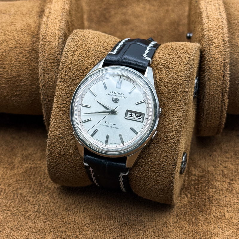 Seiko Seiko - Sportsmatic Deluxe 雅詠 (Gaei) – Elegant Verse - No Reserve Price - 7619-7010 - Men - 1966 vintage watch - image 9