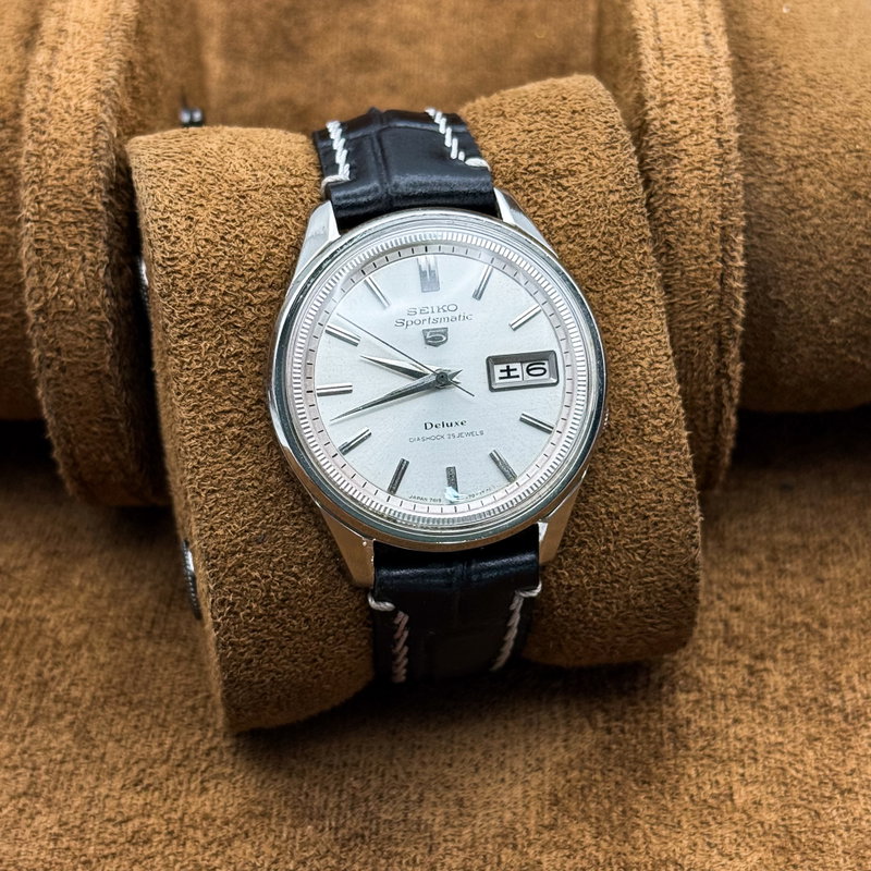 Seiko Seiko - Sportsmatic Deluxe 雅詠 (Gaei) – Elegant Verse - No Reserve Price - 7619-7010 - Men - 1966 vintage watch - image 10