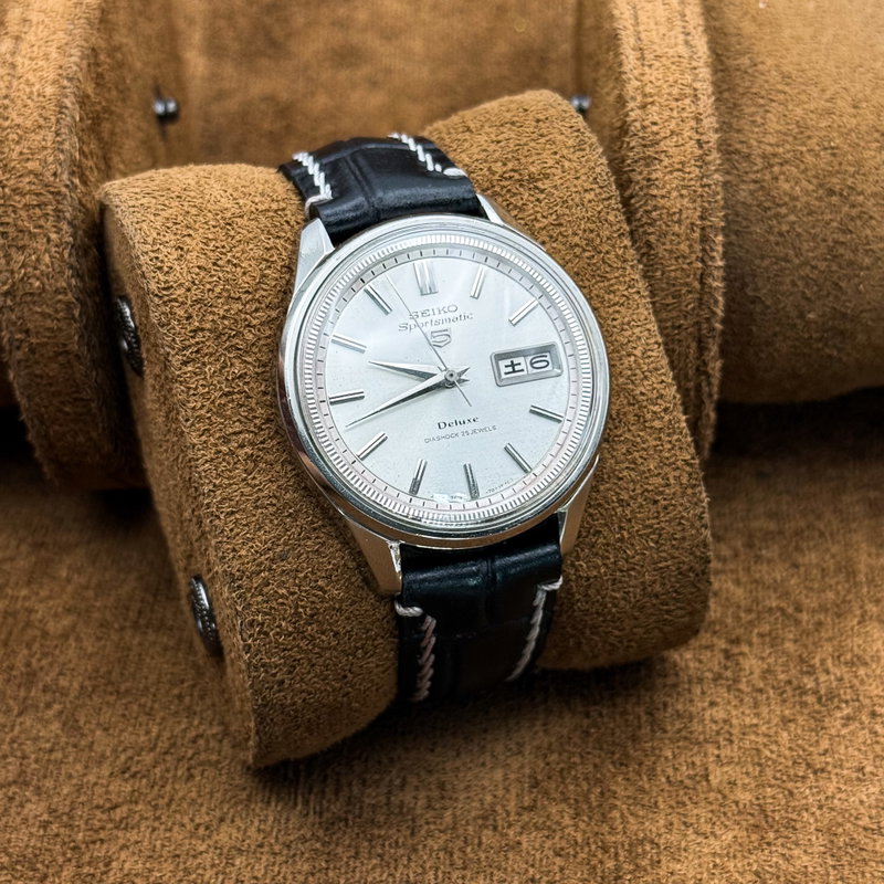 Seiko Seiko - Sportsmatic Deluxe 雅詠 (Gaei) – Elegant Verse - No Reserve Price - 7619-7010 - Men - 1966 vintage watch - image 11