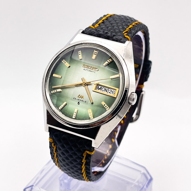 Seiko Seiko - LM "Gradient Green Sunburst" 翠光 (Sui Kō) – Emerald Light - No reserve price - 5606-7310 - Men - 1973 vintage watch - image 1
