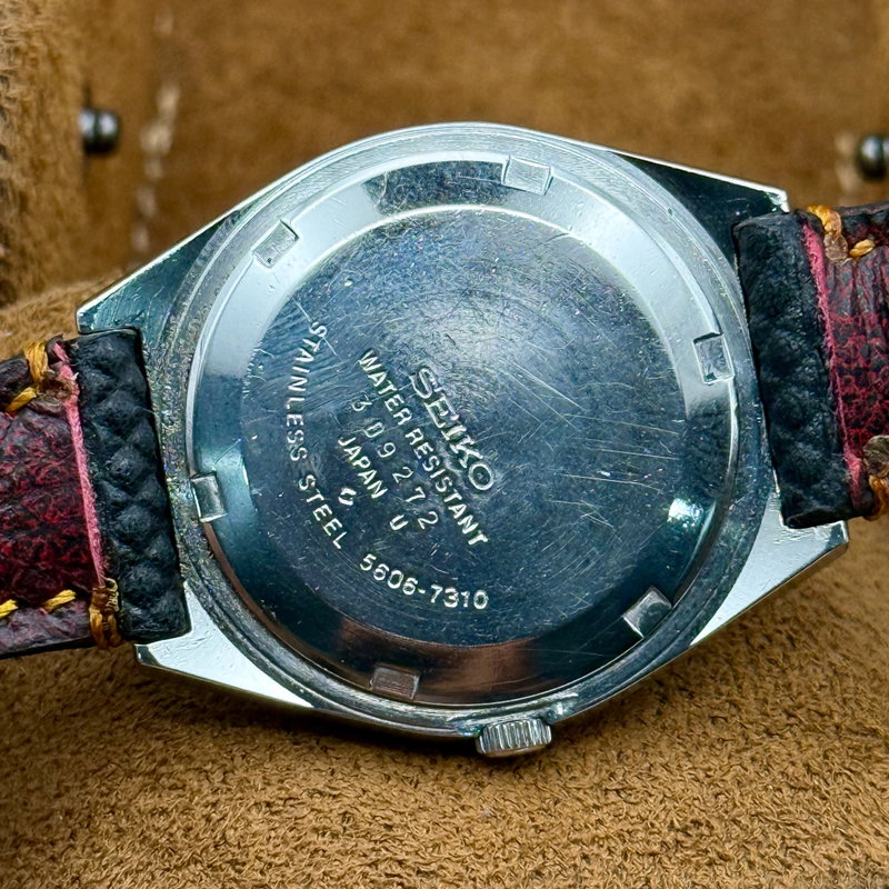 Seiko Seiko - LM "Gradient Green Sunburst" 翠光 (Sui Kō) – Emerald Light - No reserve price - 5606-7310 - Men - 1973 vintage watch - image 23