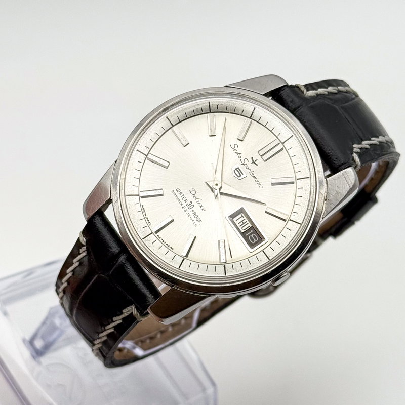 Seiko Seiko - Sportsmatic Deluxe 麗晶 (Reishō) – Graceful Crystal - No reserve price - 427990 - Men - 1964 vintage watch - image 2