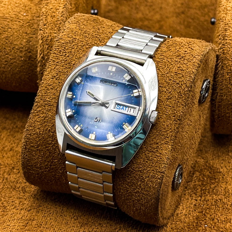 Seiko Seiko - Lord Matic 藍海 (Aiumi) – Indigo Sea - No Reserve Price - 5606-7230 - Men - 1973 vintage watch - image 4