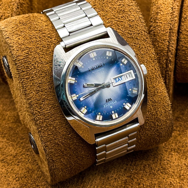 Seiko Seiko - Lord Matic 藍海 (Aiumi) – Indigo Sea - No Reserve Price - 5606-7230 - Men - 1973 vintage watch - image 7