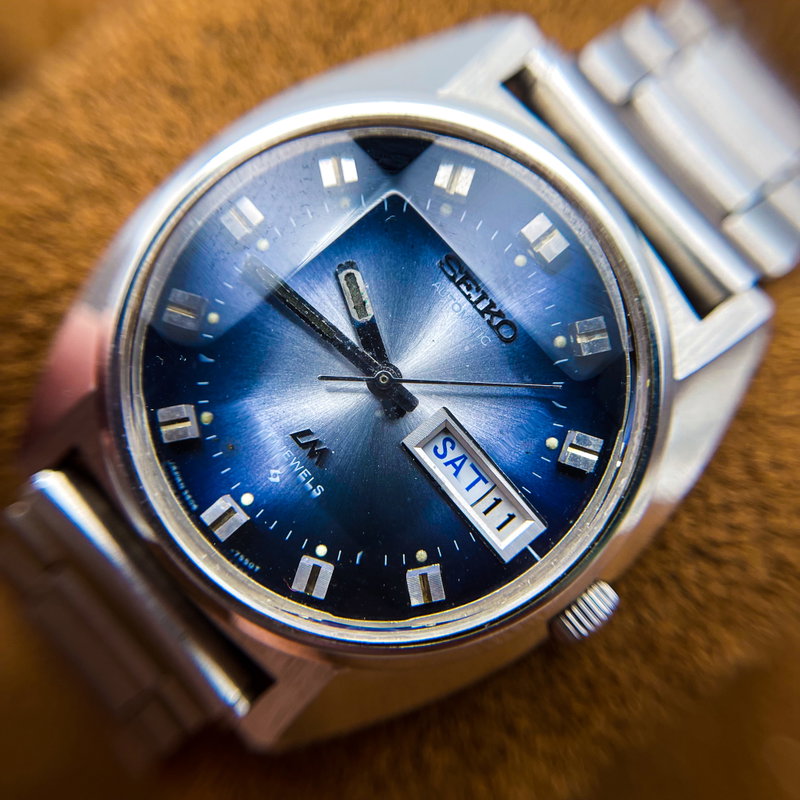 Seiko Seiko - Lord Matic 藍海 (Aiumi) – Indigo Sea - No Reserve Price - 5606-7230 - Men - 1973 vintage watch - image 9