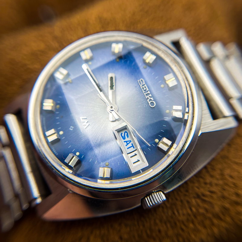 Seiko Seiko - Lord Matic 藍海 (Aiumi) – Indigo Sea - No Reserve Price - 5606-7230 - Men - 1973 vintage watch - image 10