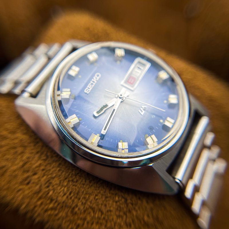 Seiko Seiko - Lord Matic 藍海 (Aiumi) – Indigo Sea - No Reserve Price - 5606-7230 - Men - 1973 vintage watch - image 12