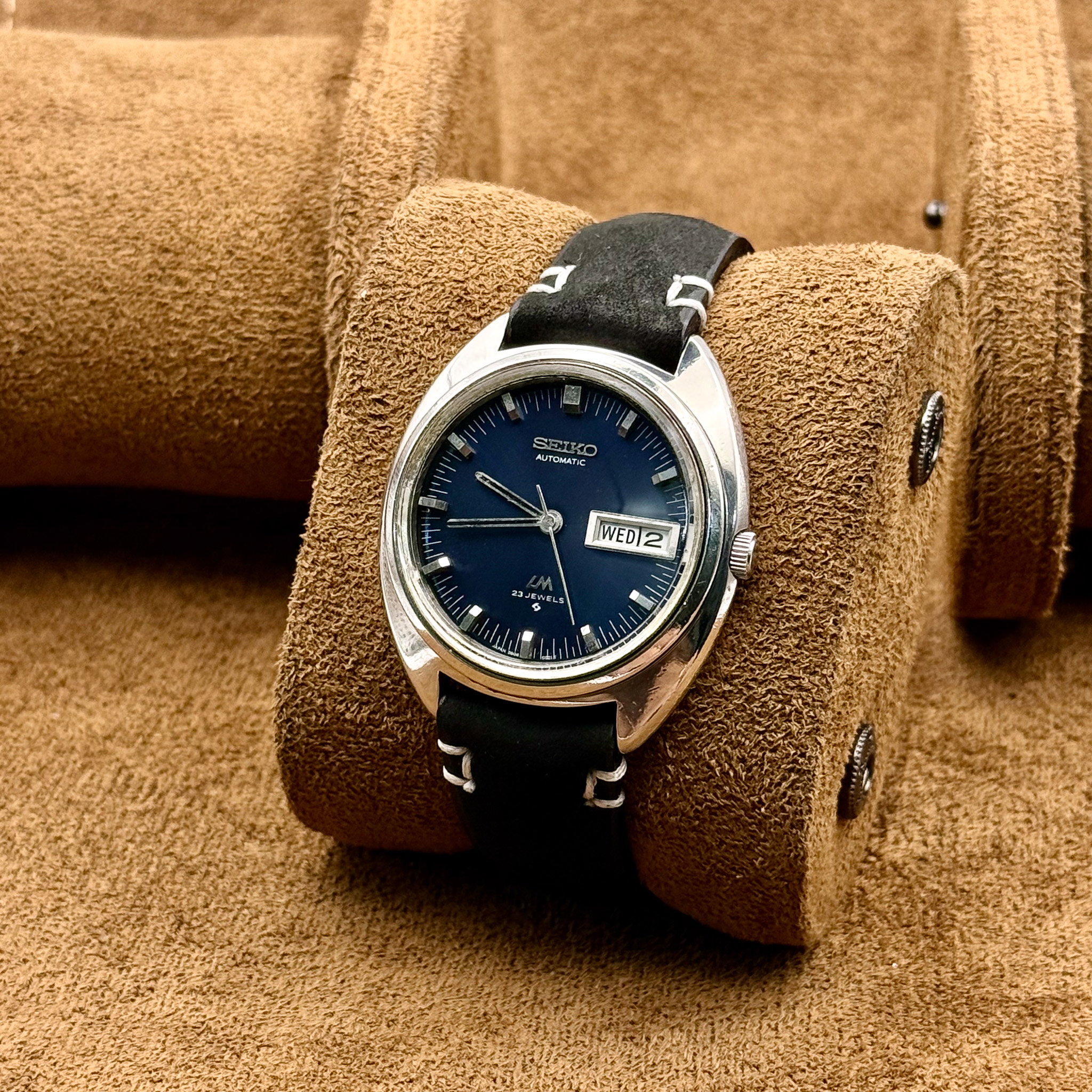 Seiko - LM 蒼影 (Sōei) – Blue Shadow - Ingen mindstepris - 5606-7150 - Men - 1972