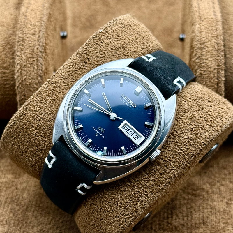 Seiko Seiko - LM 蒼影 (Sōei) – Blue Shadow - Ingen mindstepris - 5606-7150 - Men - 1972 vintage watch - image 9