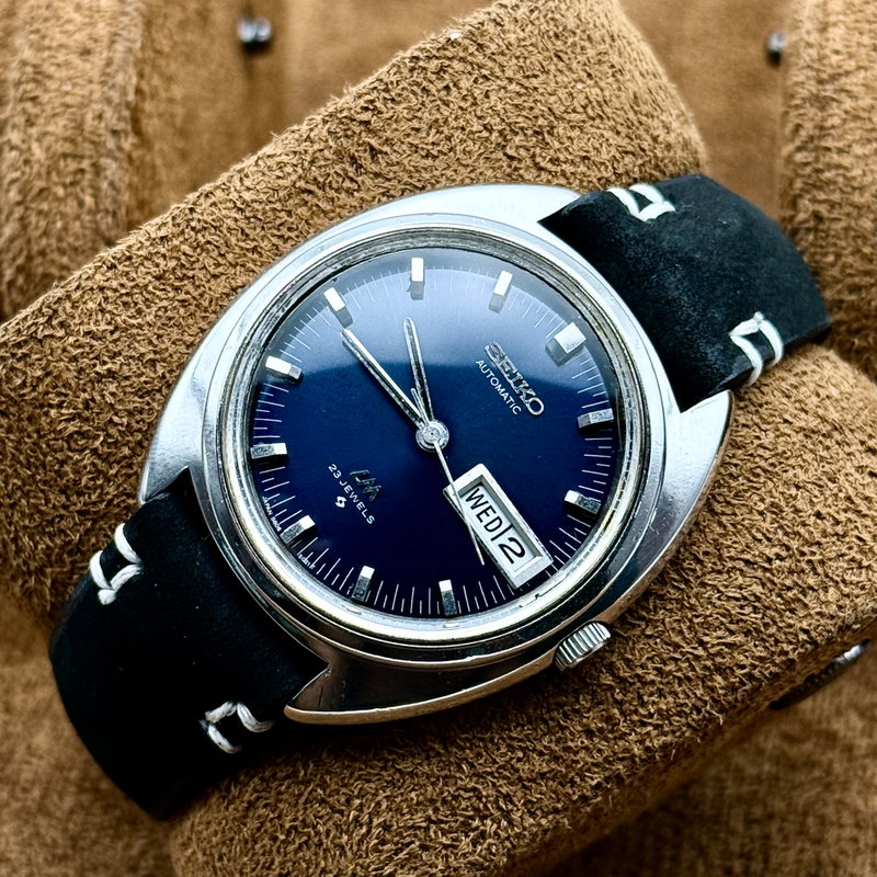 Seiko Seiko - LM 蒼影 (Sōei) – Blue Shadow - Ingen mindstepris - 5606-7150 - Men - 1972 vintage watch - image 12