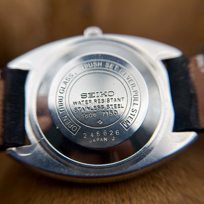Seiko Seiko - LM 蒼影 (Sōei) – Blue Shadow - Ingen mindstepris - 5606-7150 - Men - 1972 vintage watch - image 14