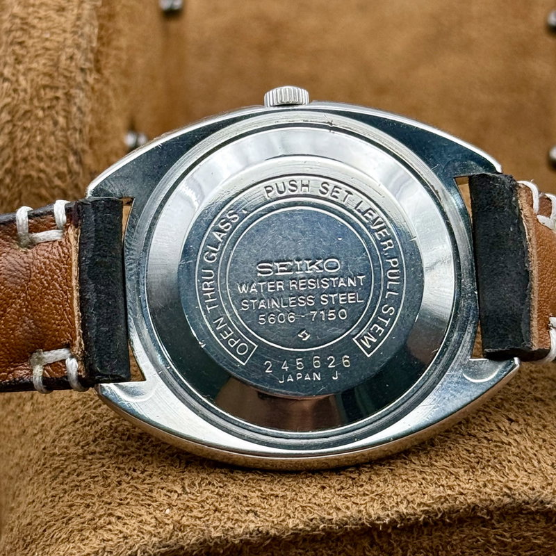 Seiko Seiko - LM 蒼影 (Sōei) – Blue Shadow - Ingen mindstepris - 5606-7150 - Men - 1972 vintage watch - image 15