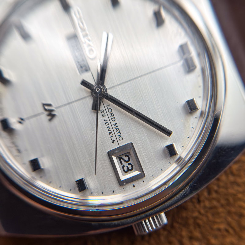 Seiko Seiko - Lord Matic 銀寂 – Ginjaku – Silent Silver - No reserve price - 5606-7100 - Men - 1969 vintage watch - image 10