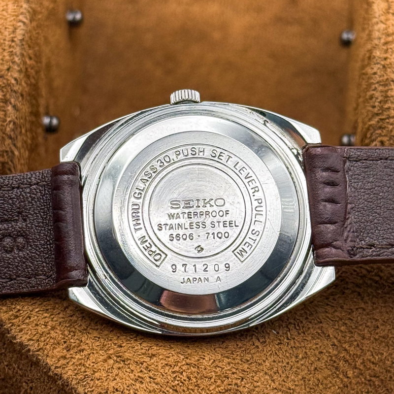 Seiko Seiko - Lord Matic 銀寂 – Ginjaku – Silent Silver - No reserve price - 5606-7100 - Men - 1969 vintage watch - image 15