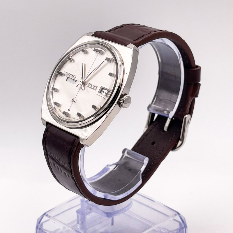 Seiko Seiko - Lord Matic 銀寂 – Ginjaku – Silent Silver - No reserve price - 5606-7100 - Men - 1969 vintage watch - image 17