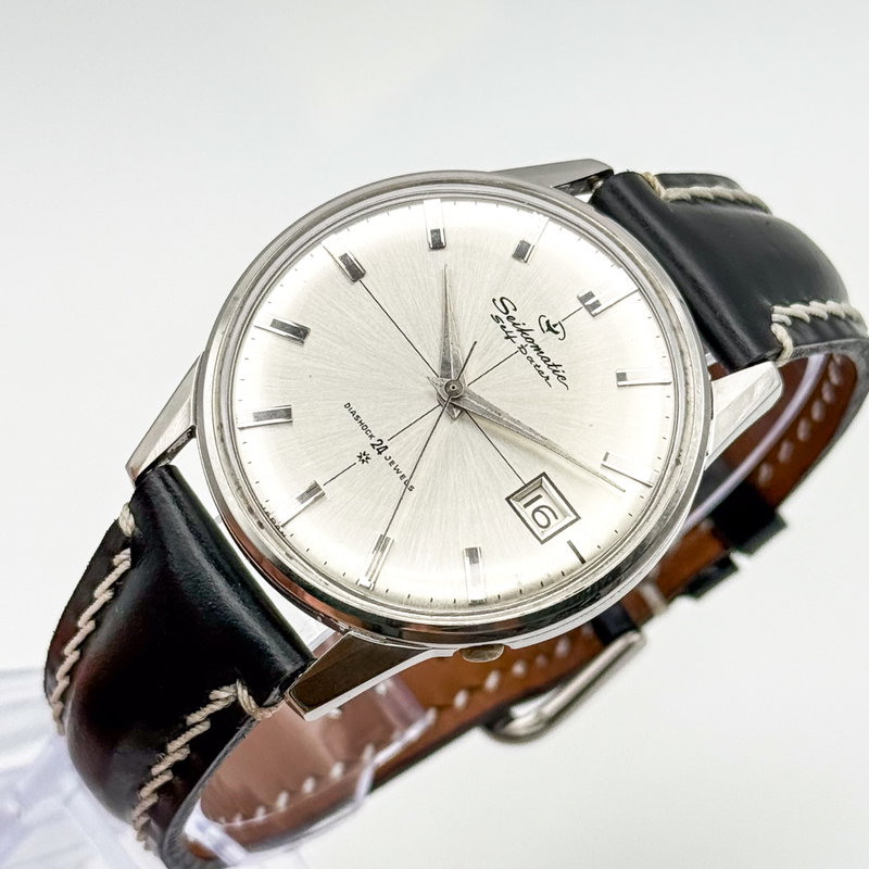 Seiko Seiko - Seikomatic Selfdater [Near-Mint] 真跡 (Shinseki) – True Trace - No reserve price - 15022 - Men - 1963 vintage watch - image 1