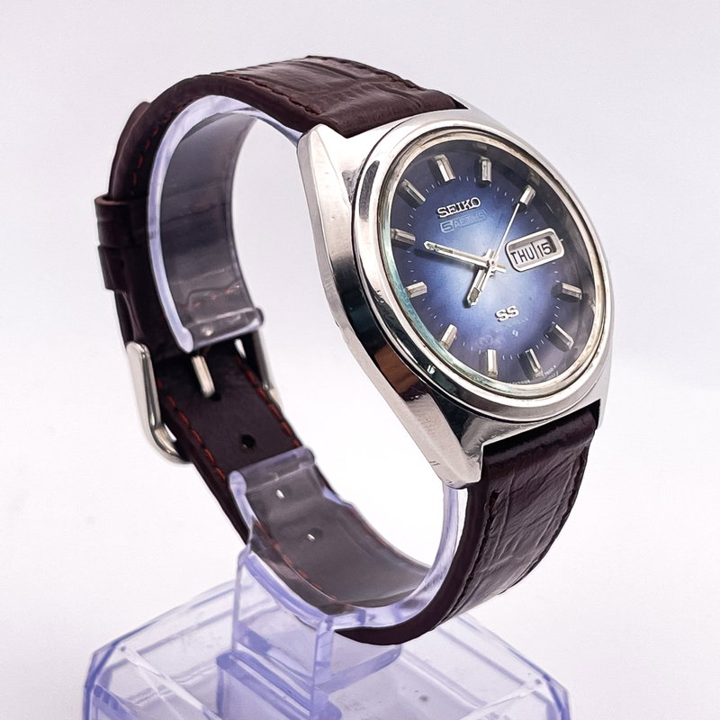 Seiko Seiko - 5Actus SS 蒼影 (Sōei) – Blue Shadow - Ingen mindstepris - 6106-7520 - Men - 1972 vintage watch - image 4