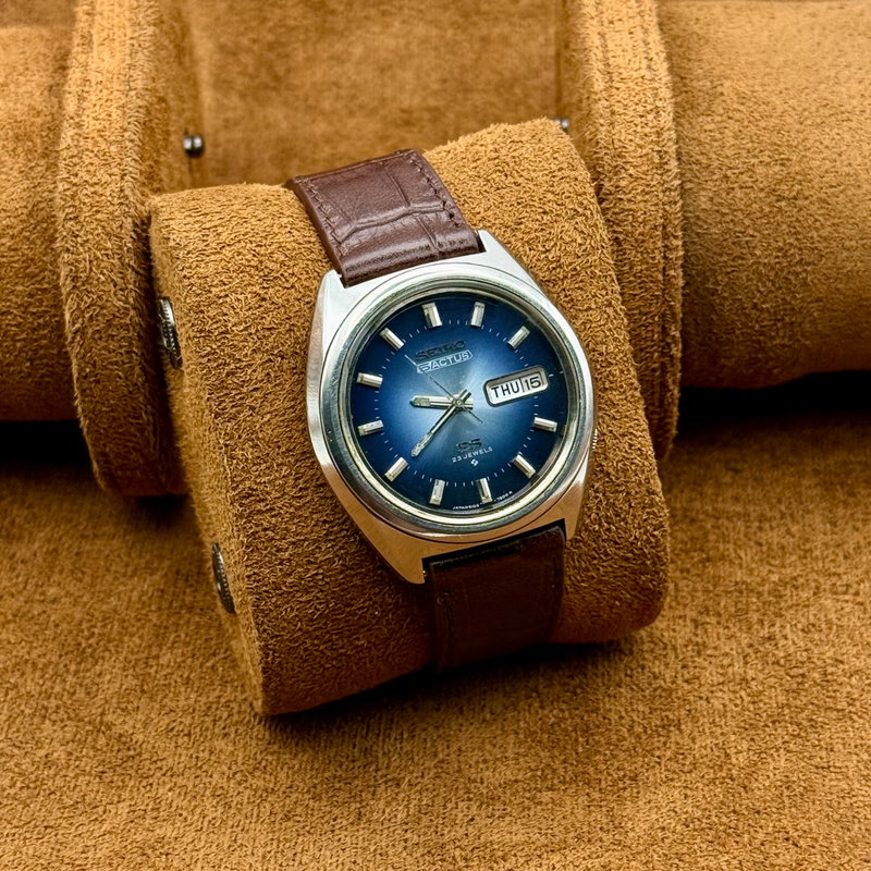 Seiko Seiko - 5Actus SS 蒼影 (Sōei) – Blue Shadow - Ingen mindstepris - 6106-7520 - Men - 1972 vintage watch - image 13