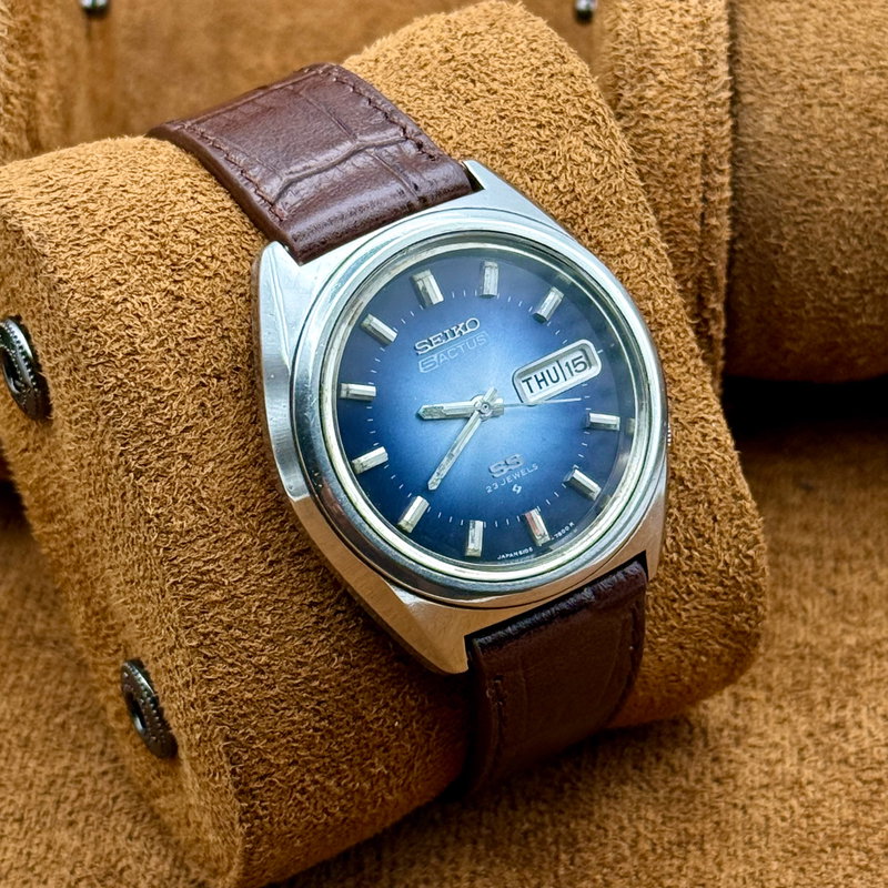 Seiko Seiko - 5Actus SS 蒼影 (Sōei) – Blue Shadow - Ingen mindstepris - 6106-7520 - Men - 1972 vintage watch - image 16