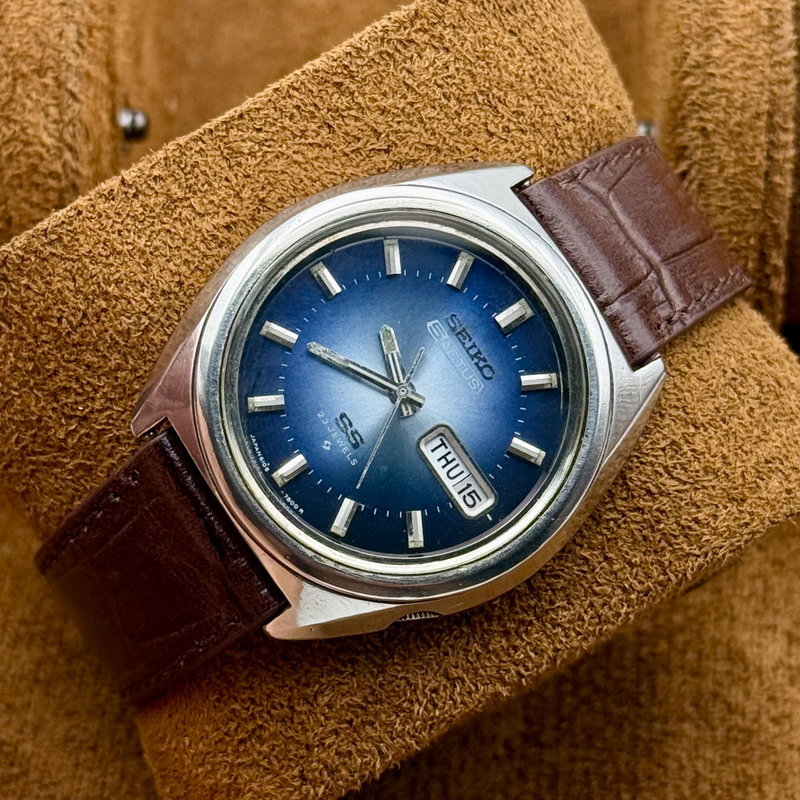 Seiko Seiko - 5Actus SS 蒼影 (Sōei) – Blue Shadow - Ingen mindstepris - 6106-7520 - Men - 1972 vintage watch - image 17