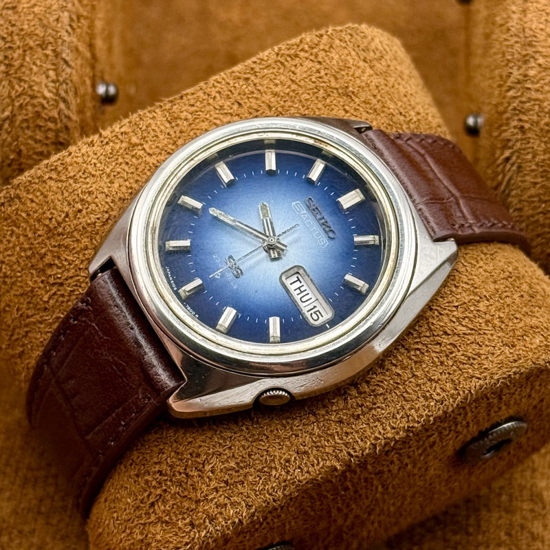 Seiko Seiko - 5Actus SS 蒼影 (Sōei) – Blue Shadow - Ingen mindstepris - 6106-7520 - Men - 1972 vintage watch - image 18