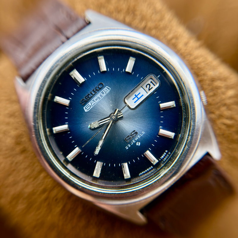 Seiko Seiko - 5Actus SS 蒼影 (Sōei) – Blue Shadow - Ingen mindstepris - 6106-7520 - Men - 1972 vintage watch - image 20