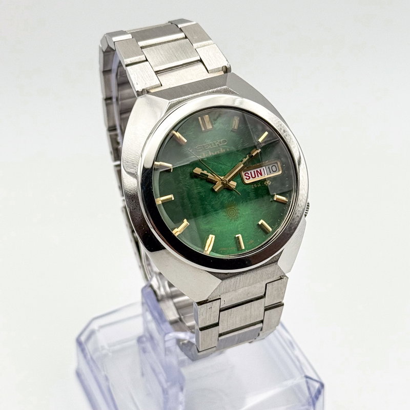 Seiko Seiko - Advan 翠雨 (Sui’u) – Emerald Rain - No Reserve Price - 6106-7700 - Men - 1974 vintage watch - image 4