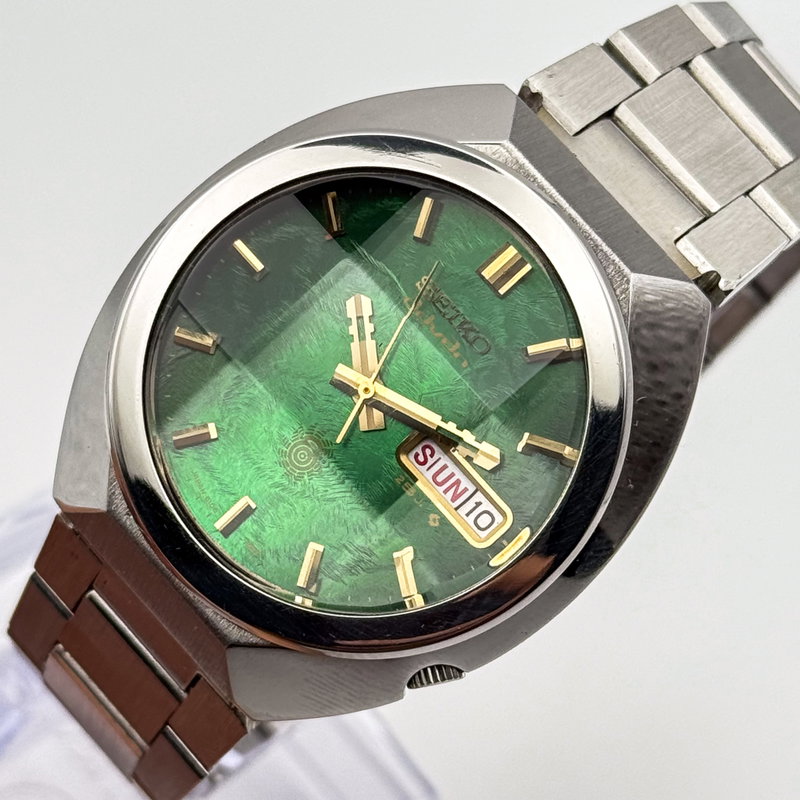 Seiko Seiko - Advan 翠雨 (Sui’u) – Emerald Rain - No Reserve Price - 6106-7700 - Men - 1974 vintage watch - image 9