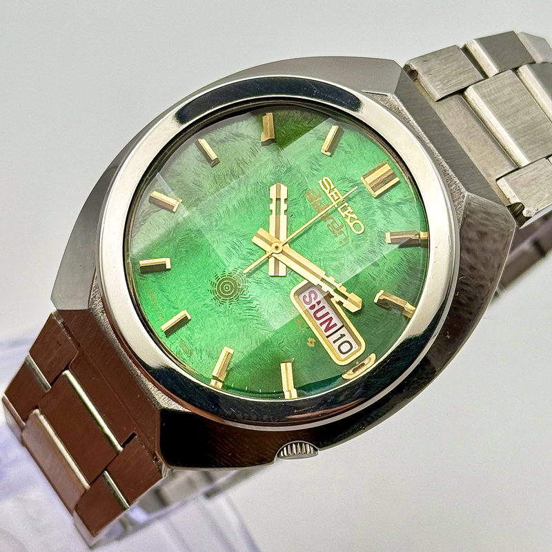 Seiko Seiko - Advan 翠雨 (Sui’u) – Emerald Rain - No Reserve Price - 6106-7700 - Men - 1974 vintage watch - image 10