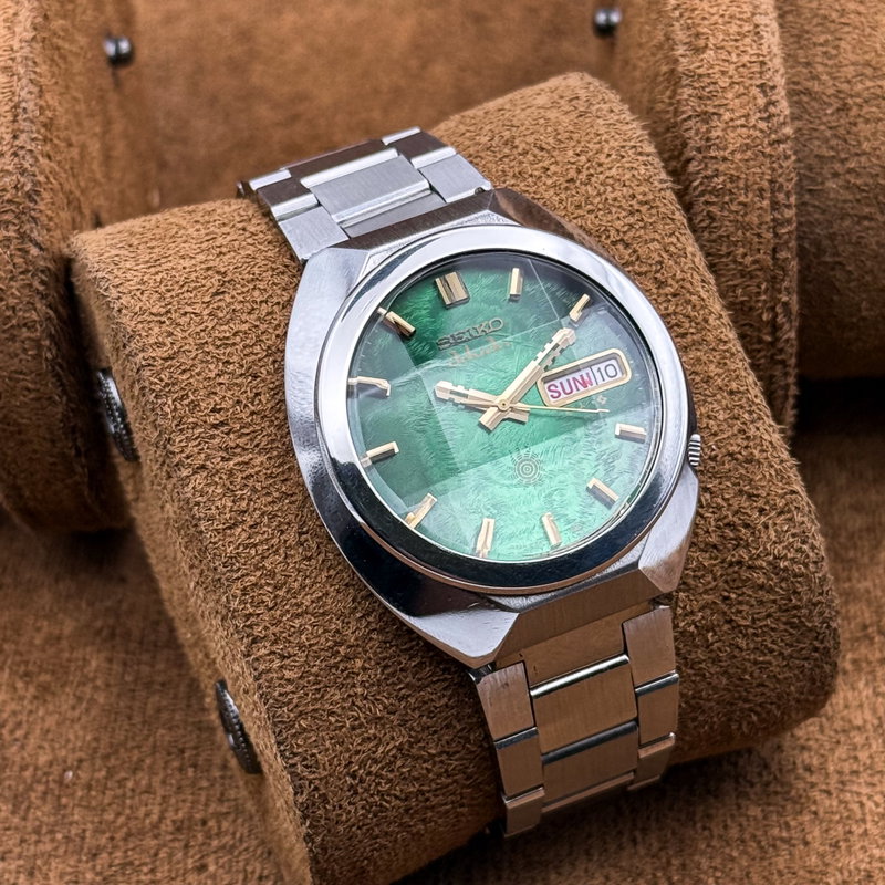 Seiko Seiko - Advan 翠雨 (Sui’u) – Emerald Rain - No Reserve Price - 6106-7700 - Men - 1974 vintage watch - image 11