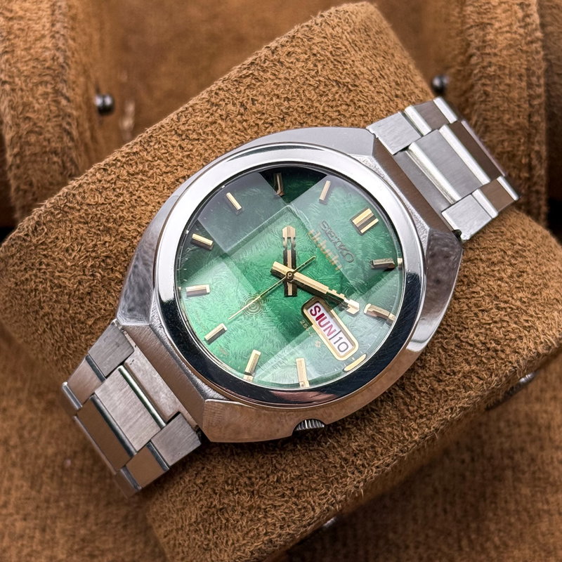 Seiko Seiko - Advan 翠雨 (Sui’u) – Emerald Rain - No Reserve Price - 6106-7700 - Men - 1974 vintage watch - image 13