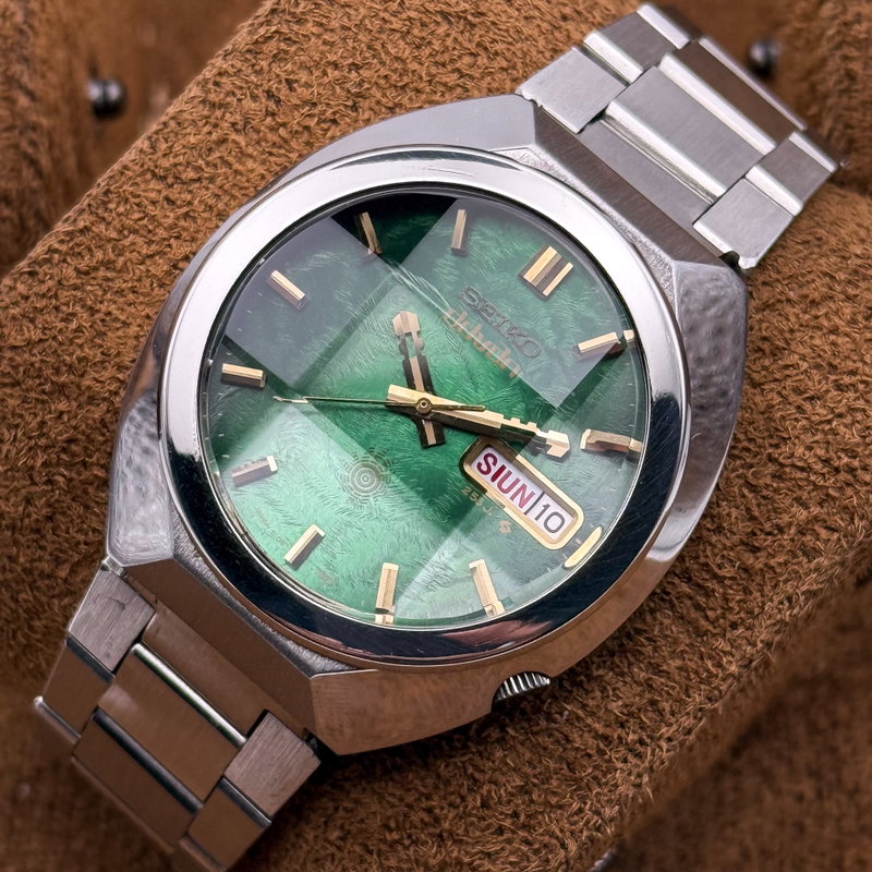 Seiko Seiko - Advan 翠雨 (Sui’u) – Emerald Rain - No Reserve Price - 6106-7700 - Men - 1974 vintage watch - image 14