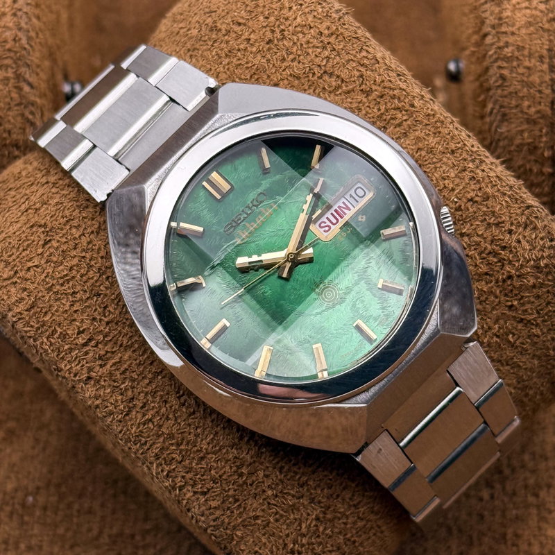 Seiko Seiko - Advan 翠雨 (Sui’u) – Emerald Rain - No Reserve Price - 6106-7700 - Men - 1974 vintage watch - image 15