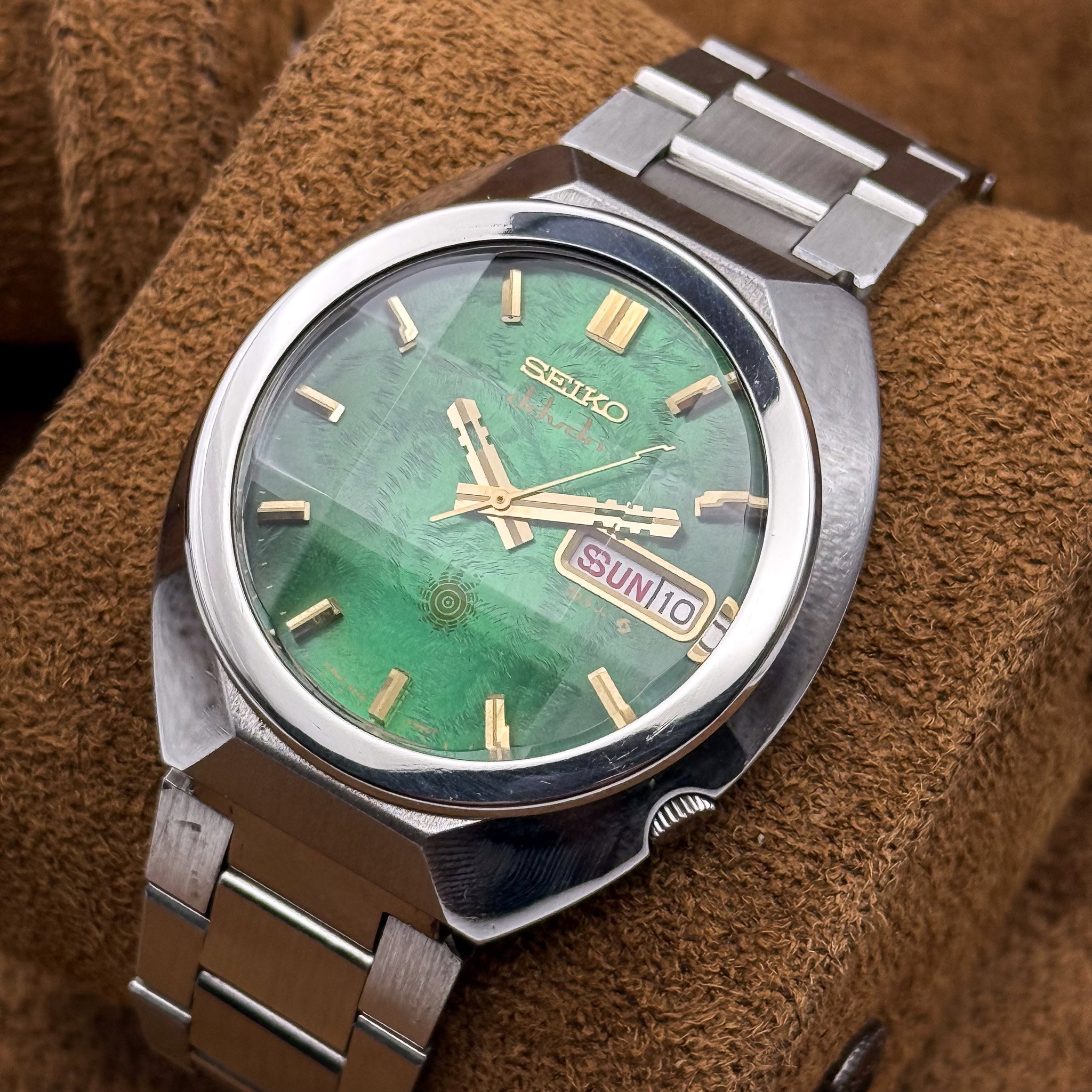 Seiko - Advan 翠雨 (Sui’u) – Emerald Rain - No Reserve Price - 6106-7700 - Men - 1974