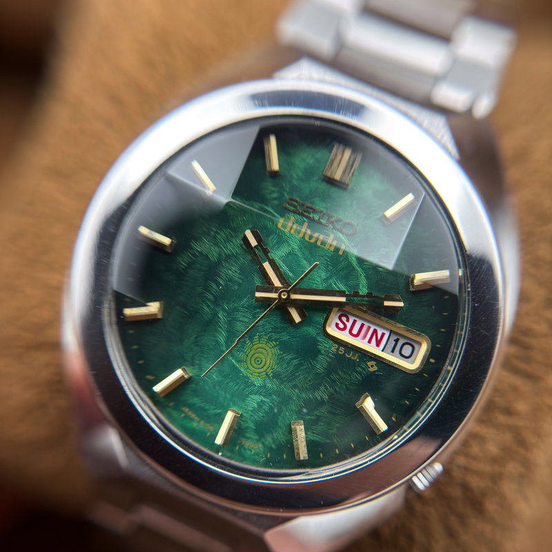 Seiko Seiko - Advan 翠雨 (Sui’u) – Emerald Rain - No Reserve Price - 6106-7700 - Men - 1974 vintage watch - image 18