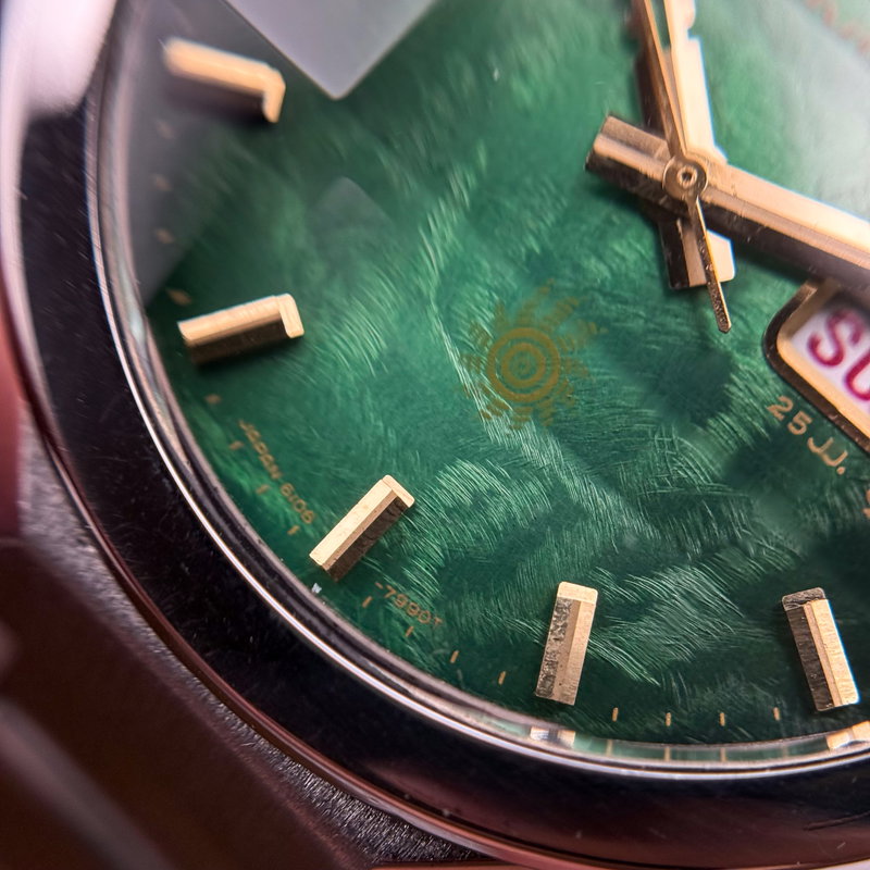 Seiko Seiko - Advan 翠雨 (Sui’u) – Emerald Rain - No Reserve Price - 6106-7700 - Men - 1974 vintage watch - image 20