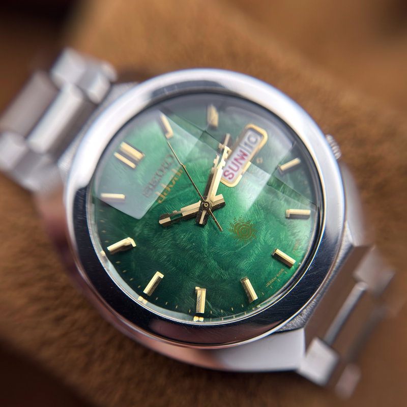 Seiko Seiko - Advan 翠雨 (Sui’u) – Emerald Rain - No Reserve Price - 6106-7700 - Men - 1974 vintage watch - image 21