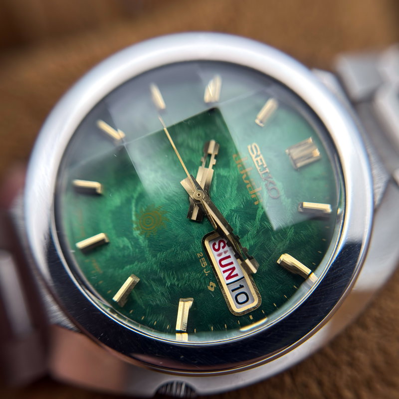 Seiko Seiko - Advan 翠雨 (Sui’u) – Emerald Rain - No Reserve Price - 6106-7700 - Men - 1974 vintage watch - image 23