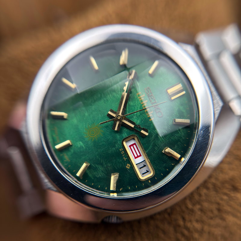 Seiko Seiko - Advan 翠雨 (Sui’u) – Emerald Rain - No Reserve Price - 6106-7700 - Men - 1974 vintage watch - image 24