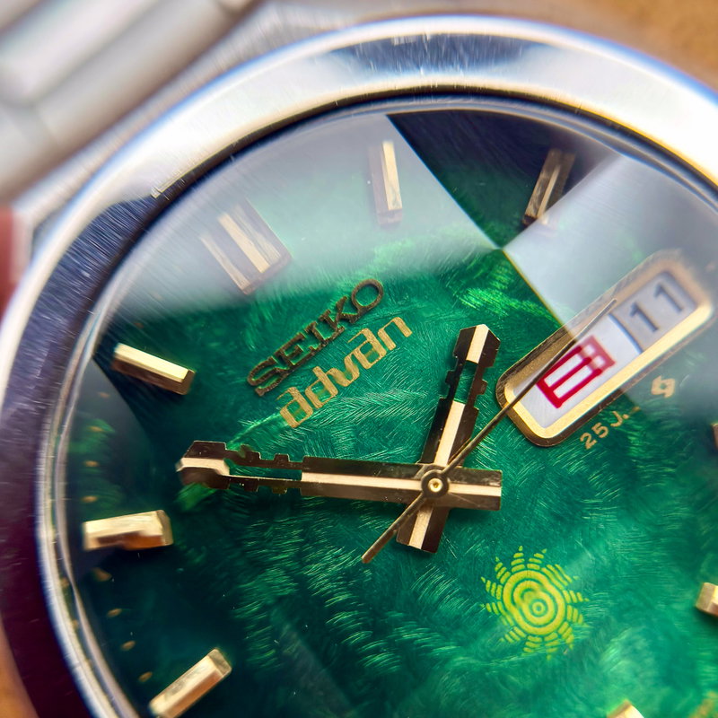 Seiko Seiko - Advan 翠雨 (Sui’u) – Emerald Rain - No Reserve Price - 6106-7700 - Men - 1974 vintage watch - image 26