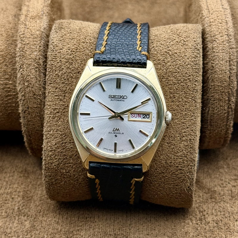 Seiko Seiko - Lord Matic [Near-Mint] 金響 (Kinkyō) – Golden Echo - No Reserve Price - 5606-7000 - Men - 1970-1979  vintage watch - image 10
