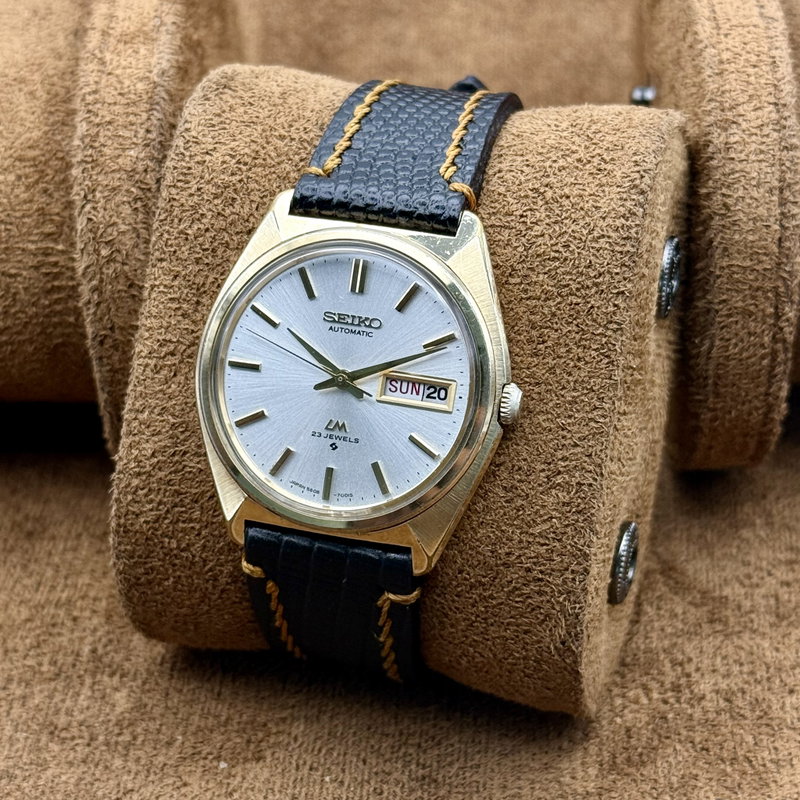 Seiko Seiko - Lord Matic [Near-Mint] 金響 (Kinkyō) – Golden Echo - No Reserve Price - 5606-7000 - Men - 1970-1979  vintage watch - image 11