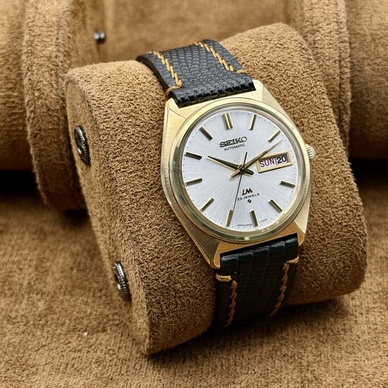 Seiko Seiko - Lord Matic [Near-Mint] 金響 (Kinkyō) – Golden Echo - No Reserve Price - 5606-7000 - Men - 1970-1979  vintage watch - image 13