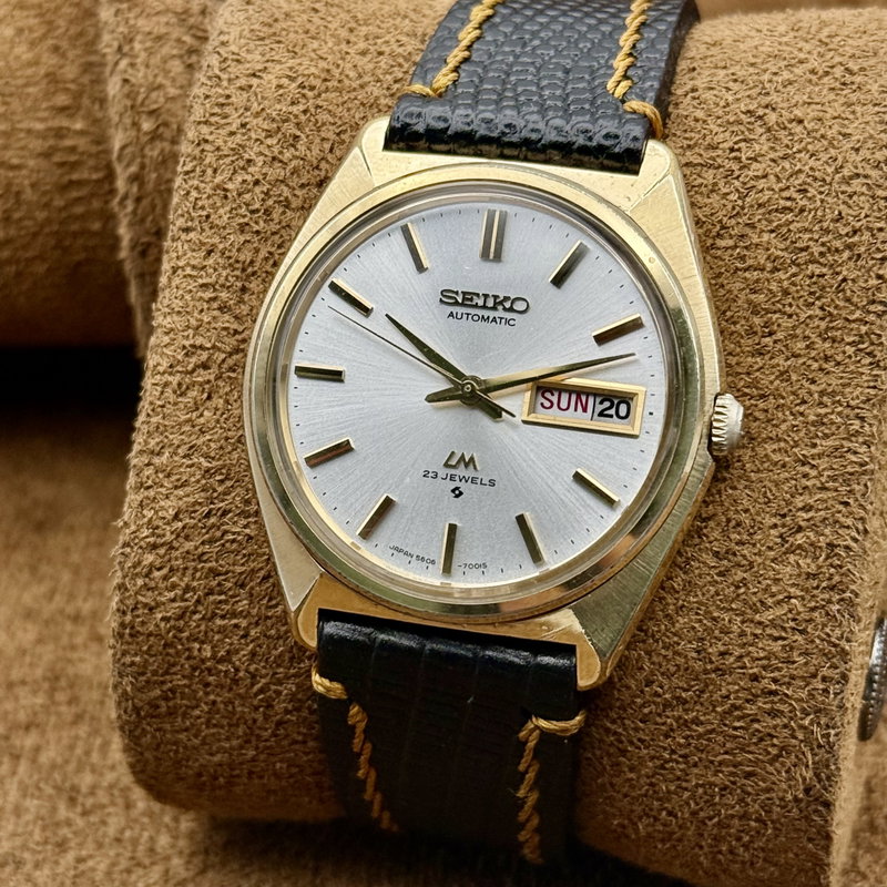 Seiko Seiko - Lord Matic [Near-Mint] 金響 (Kinkyō) – Golden Echo - No Reserve Price - 5606-7000 - Men - 1970-1979  vintage watch - image 16